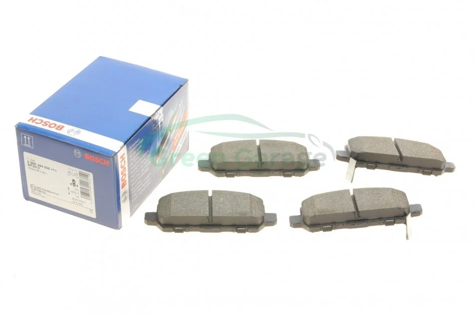 Гальмівні колодки, дискові BOSCH 0986494838 (фото 1)