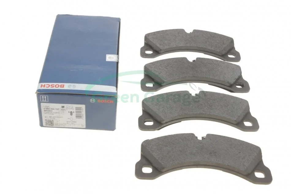Гальмівні колодки, дискові BOSCH 0986494757 (фото 1)