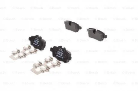 Гальмівні колодки, дискові BOSCH 0986494645