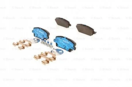 Гальмівні колодки, дискові BOSCH 0986494611