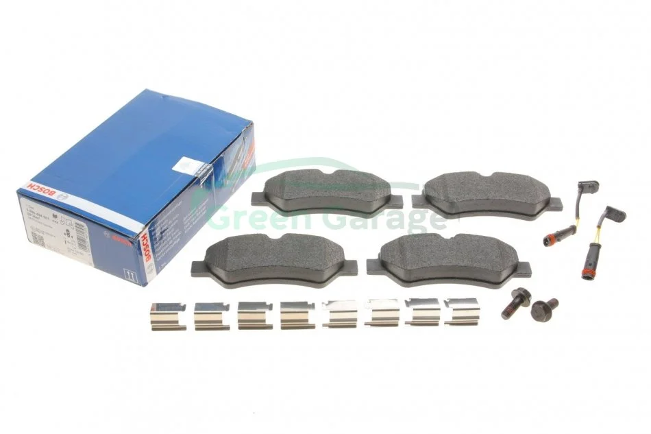 Гальмівні колодки, дискові BOSCH 0986494601 (фото 1)