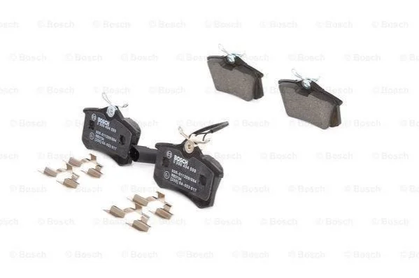 Гальмівні колодки, дискові BOSCH 0986494599 (фото 1)
