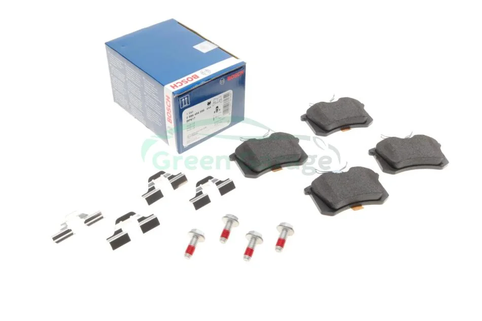 Гальмівні колодки, дискові BOSCH 0986494596 (фото 1)