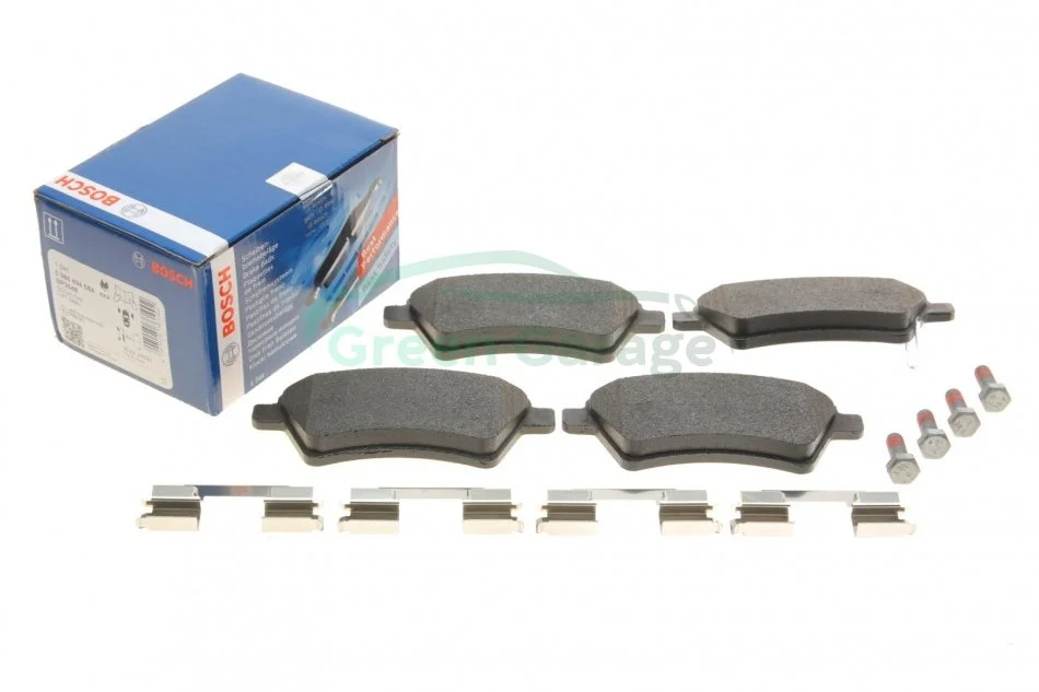 Гальмівні колодки, дискові BOSCH 0986494584 (фото 1)