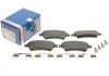 Гальмівні колодки, дискові BOSCH 0986494584 (фото 1)