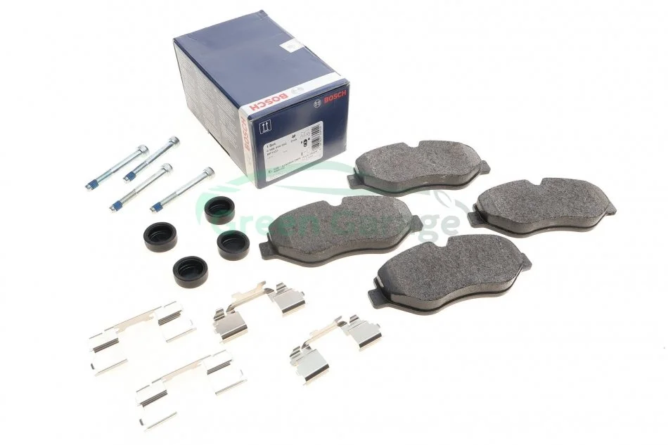 Гальмівні колодки, дискові BOSCH 0986494582 (фото 1)