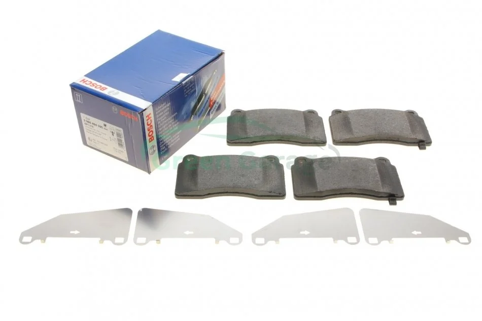 Гальмівні колодки, дискові BOSCH 0986494395 (фото 1)