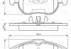 Гальмівні колодки, дискові BOSCH 0986494073 (фото 1)