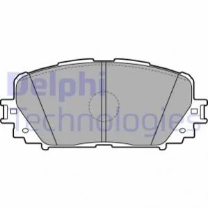 Гальмівні колодки, дискові DELPHI LP2123