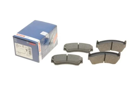 Гальмівні колодки, дискові BOSCH 0986424369