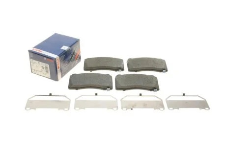 Гальмівні колодки, дискові BOSCH 0986494880