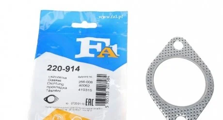 Прокладка глушителя RENAULT (пр-во Fischer) Fischer Automotive One (FA1) 220914