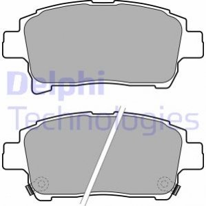 Гальмівні колодки, дискові DELPHI LP1896