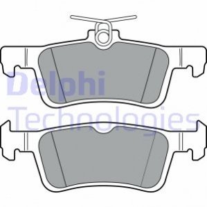 Гальмівні колодки, дискові Delphi LP3369