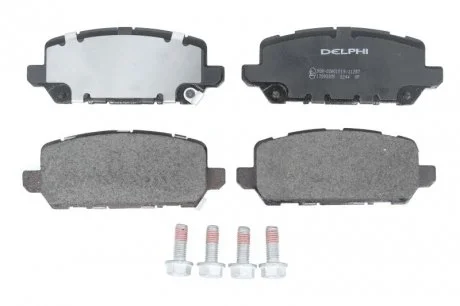 Гальмівні колодки, дискові DELPHI LP3244