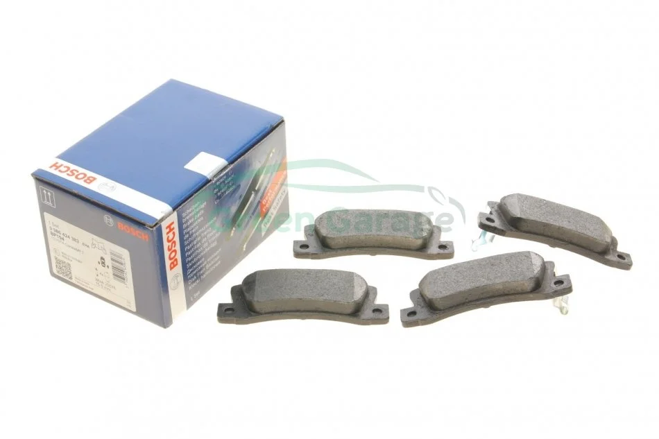 Гальмівні колодки, дискові BOSCH 0986424383 (фото 1)