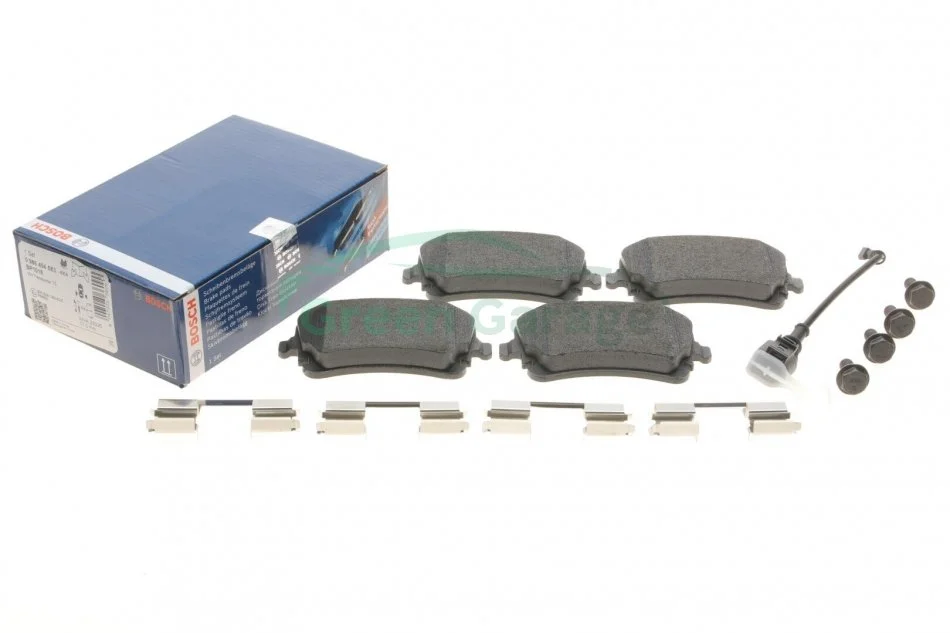 Гальмівні колодки, дискові BOSCH 0986494583 (фото 1)