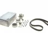 Комплект ГРМ, пас+ролик+помпа HEPU PK06621