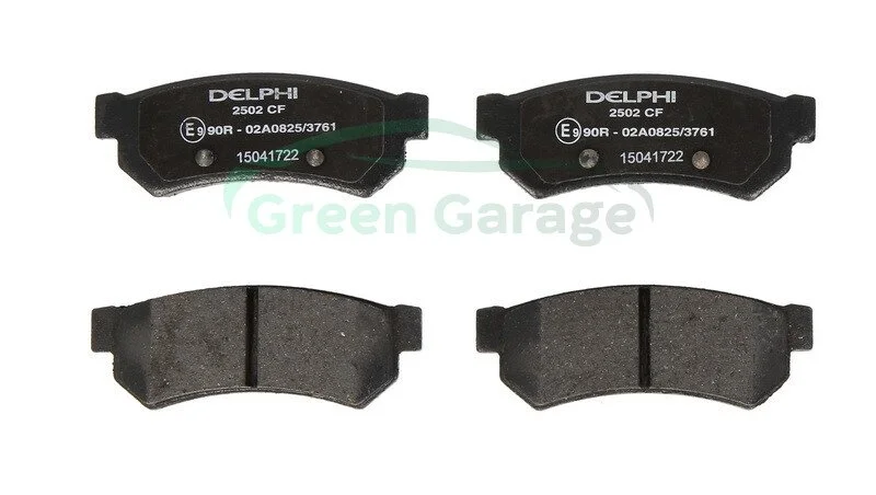Гальмівні колодки, дискові DELPHI LP2502 (фото 1)