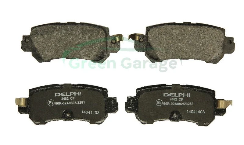 Гальмівні колодки, дискові DELPHI LP2482 (фото 1)