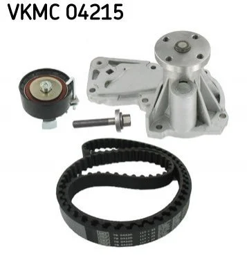 Ремкомплект ГРМ + помпа FORD/VOLVO C-Max/Fiesta/Focus/Mondeo/TransitConnect/S60/V70 "1,6 "10>> SKF VKMC04215 (фото 1)