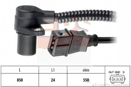 Датчик положения коленвала EPS 1953252