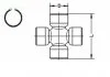 Крестовина 27X70 (11.03.00, CR19) (GKN) GKN (Lobro) U907 (фото 2)