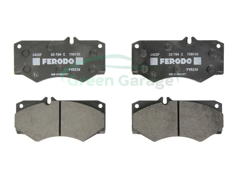 Гальмівні колодки, дискові FERODO FVR239 (фото 1)