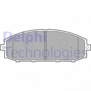 Гальмівні колодки, дискові DELPHI LP1305