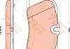 Гальмівні колодки, дискові TRW GDB1849 (фото 1)