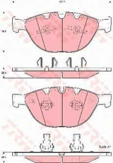 Колодки TRW GDB1558