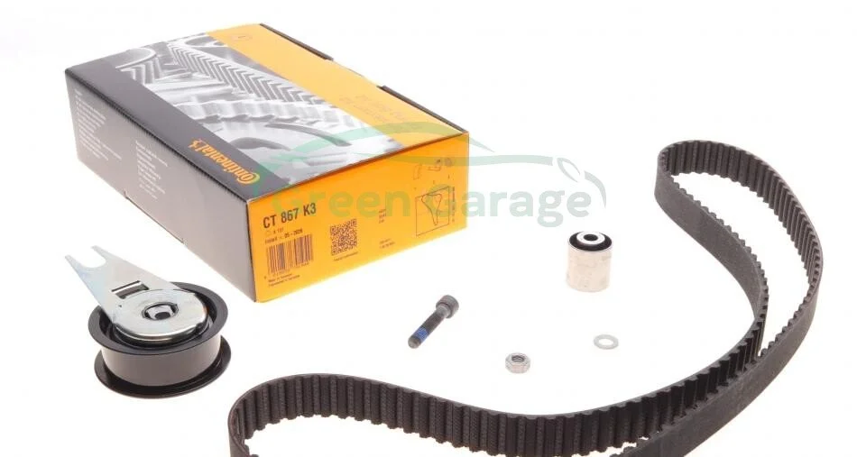 Комплект пасу ГРМ VW Golf III/Passat 1.9 TDI 93-97 CONTITECH CT867K3 (фото 1)