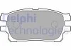 Гальмівні колодки, дискові DELPHI LP1784 (фото 1)