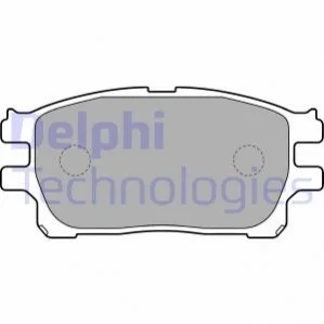 Гальмівні колодки, дискові DELPHI LP1784