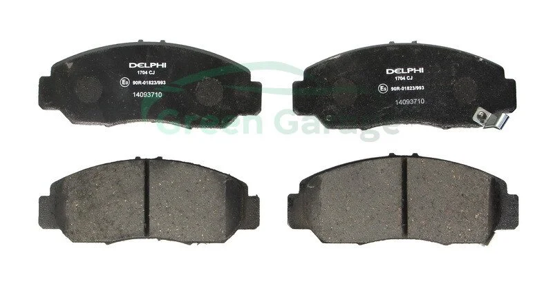Гальмівні колодки, дискові DELPHI LP1704 (фото 1)
