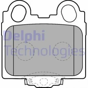 Гальмівні колодки, дискові DELPHI LP1510 (фото 1)