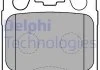 Гальмівні колодки, дискові DELPHI LP1510 (фото 1)