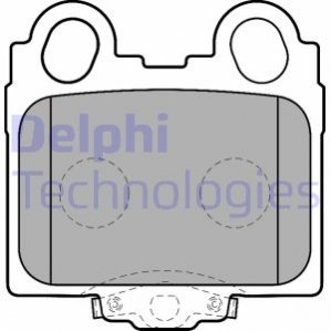 Гальмівні колодки, дискові Delphi LP1510