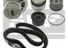 Набір ГРМ, пас+ролик+помпа SKF VKMC05142