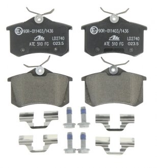 Гальмівні колодки, дискові ATE 13047027402