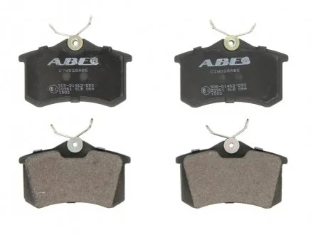 Гальмівні колодки, дискові ABE C2W028ABE