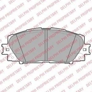 Гальмівні колодки, дискові DELPHI LP2135