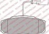 Гальмівні колодки, дискові DELPHI LP2054 (фото 2)