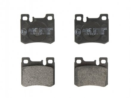 Гальмівні колодки, дискові ABE C2M002ABE