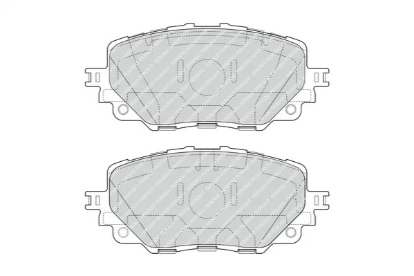 Гальмівні колодки, дискові FERODO FDB4873 (фото 1)