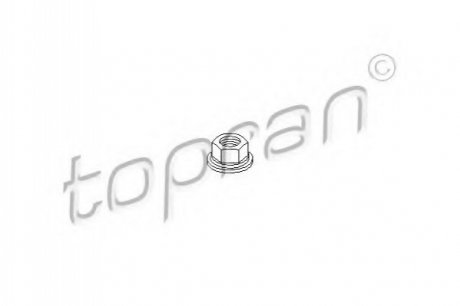 Сайлентблок балки підвіски TOPRAN / HANS PRIES 104530