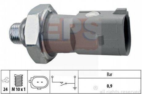 Датчик тиску масла (0.9Bar) VAG Golf V/VI EPS 1800197