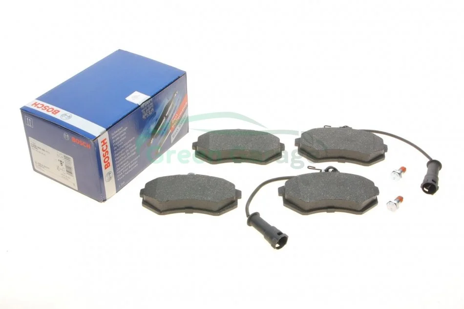 Гальмівні колодки, дискові BOSCH 0986466693 (фото 1)