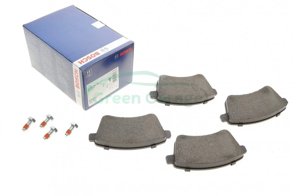 Гальмівні колодки, дискові BOSCH 0986494552 (фото 1)