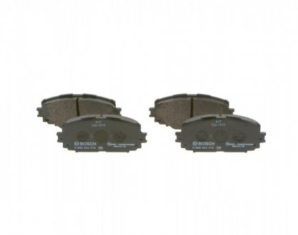 Гальмівні колодки, дискові BOSCH 0986494770